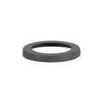 Briciole 60 x 7mm Metal Collar/Washer For Glass Shades Warm Grey
