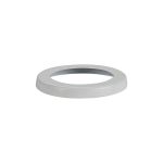 Briciole 60 x 7mm Metal Collar/Washer For Glass Shades Matt White
