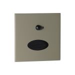 Proa Square Wall Lamp With 3 Program Sensor, 3W LED, 3000K, 180lm, Grey/Green, 3yrs Warranty
