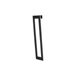Sigma 17 x 5cm Decorative Shade Accessory Satin Black Suitable For 17cm Tall Shades
