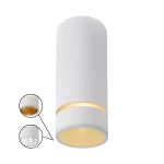 Split 6cm Spotlight, 1 Light GU10 (Not Included), White