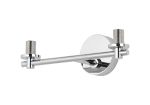 Gana Short Arm Wall Light (FRAME ONLY), 2 Light G9, IP44, Polished Chrome