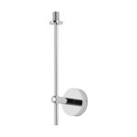 Gana Tall Arm Wall Light (FRAME ONLY), 1 Light G9, IP44, Polished Chrome