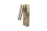 Tarifa III Switched Wall/Reading Light Adjustable With USB-C Socket, 3W LED, 3000K, 210lm, Switched, Antique Brass, 3yrs Warranty