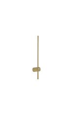 Tobago Wall Light, 7W LED, 3000K, 590lm, Gold, 3yrs Warranty