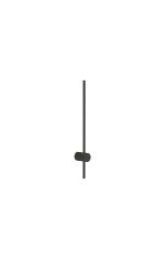 Tobago Wall Light, 7W LED, 3000K, 590lm, Black, 3yrs Warranty