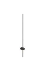Tobago Wall Light, 9W LED, 3000K, 760lm, Black, 3yrs Warranty