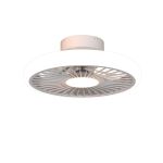 Turbo 51.2cm 55W LED Dimmable Ceiling Light With Built-In 30W DC Fan With Single Speed Reverse, White, 4100lm, 5yrs Warranty