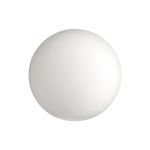 Notte 12cm Smooth Round Glass Shade (A), Opal
