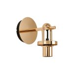 Urasawa Wall Light Switched, (FRAME ONLY), 1 x E27, French Gold