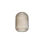 Urasawa 14cm Tubular Ribbed Glass (D), Champagne