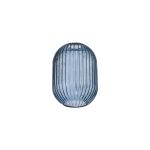Urasawa 14x20cm Almond Ribbed Glass (F), Petrol Blue
