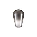 Urasawa 14x21cm Pear Shaped Glass (E), Smoke/Clear