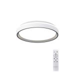 Verona 40cm Round Ceiling 40W LED With Remote Control 2700K-5000K, 5400lm, Grey, 3yrs Warranty