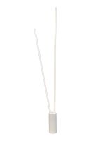 Vertical 2 Light Floor Lamp, 44W LED, 3000K, 2600lm, Dimmable, White, 3yrs Warranty