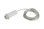 Wick 5m Assembly Body Only, 10cm Body, 1 Light E27, Satin White