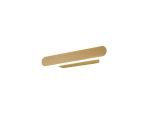 Via 30cm Linear Wall Lamp, 1 x 12W LED, 3000K, 568lm, Sand Gold, 3yrs Warranty