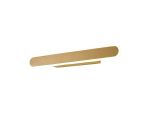 Via 40cm Linear Wall Lamp, 1 x 18W LED, 3000K, 805lm, Sand Gold, 3yrs Warranty