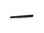 Via 60cm Linear Wall Lamp, 1 x 24W LED, 4000K, 1000lm, Satin Black, 3yrs Warranty