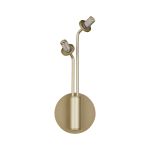 Templo Wall Light (FRAME ONLY), 2 Light G9, Light Painted Beige