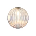 Templo 15cm Segment (B) Round Light Iridescent Globe Glass Shade