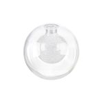 Templo 12cm Round Clear With Inner Clear Globe (E) Glass Shade