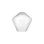 Zenth 23x21.5cm Clear Diamond Glass (H), Shade