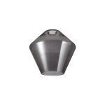 Zenth 23x21.5cm Smoke Plated Diamond Glass (H), Shade