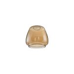Zenth 16x14cm Amber Plated Jar Glass (J), Shade