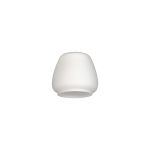 Zenth 16x14cm Opal Jar Glass (J), Shade