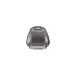 Zenth 16x14cm Smoke Plated Jar Glass (J), Shade