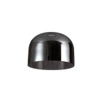 Zenth 24x17cm Chrome Plated Cloche Glass (K), Shade