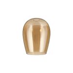 Zenth 20x25.5cm Amber Plated Wine Glass (M), Shade