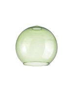 Zenth 20x18cm Open Mouth Round Green Globe Glass (U), Shade