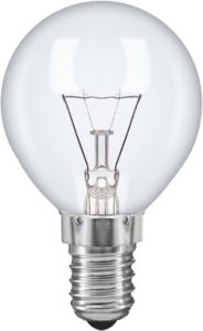 Golf Ball E14 Clear 60W Incandescent/T