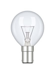 Golf Ball B15D Clear 25W Incandescent/T