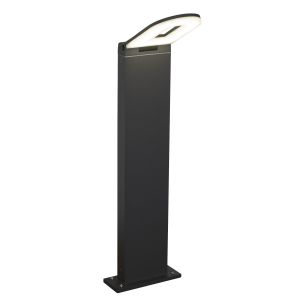Manhattan LED Outdoor - Post (Height 50cm), Dark Grey, Frosted Diffuser