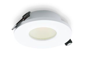 Atlantis Recessed Spotlight 8.3cm Round, GU10 (Max 50W), White, Cutout 58mm, Cut Out: 58mm, Lampholder Included