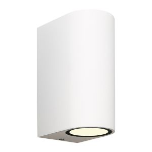 Kandanchu Round Wall Lamp, 2 x GU10, IP54, Sand White, 2yrs Warranty