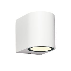 Kandanchu Round Wall Lamp, 1 x GU10, IP54, Sand White, 2yrs Warranty