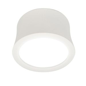 Gower 8cm Spotlight, 7W LED, 4000K, 560lm, Sand White, 3yrs Warranty