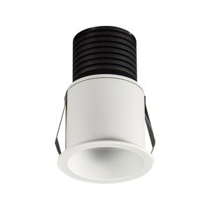 Guincho 5.5cm Spotlight, 5W LED, 3000K, 350lm, IP54, Sand White, Cut Out: 50mm, Driver Included, 3yrs Warranty