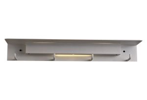 Fuerteventura Wall Lamp Coat Rack, 9W LED, 3000K, 600lm, Matt White, 3yrs Warranty