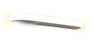 Tenerife 34cm Linear Wall Lamp Shelf With USB Socket, 8W LED, 4000K, 680lm, White, 3yrs Warranty