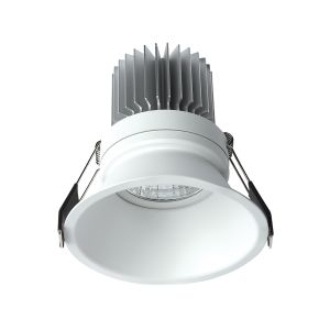 Formentera Recessed Downlight 8.2cm Round 7W COB LED 3000K, 580lm, Matt White, Driver Included, 3yrs Warranty