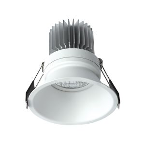 Formentera Recessed Downlight 8.2cm Round 7W COB LED 4000K, 650lm, Matt White, Driver Included, 3yrs Warranty