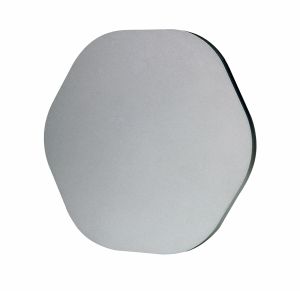 Bora Bora Wall Light 14.4cm Hexagonal 6W LED 3000K, 540lm, Silver Paint, 3yrs Warranty