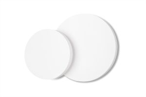 Tahiti Wall Light Circles 5W LED 3000K Matt White, 285lm, 3yrs Warranty