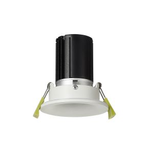 Bruve 10 Powered by Tridonic 10W 688lm 2700K 12°, Matt White IP65 Fixed Recessed round Downlight, NO DRIVER REQUIRED, 5yrs Warranty