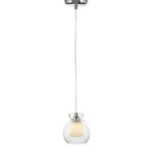 Malvina 15cm Pendant 1 Light G9 Polished Chrome/Clear Glass